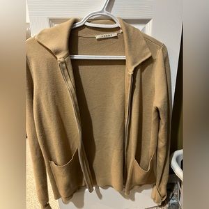 Womens zip up cardigan sweater